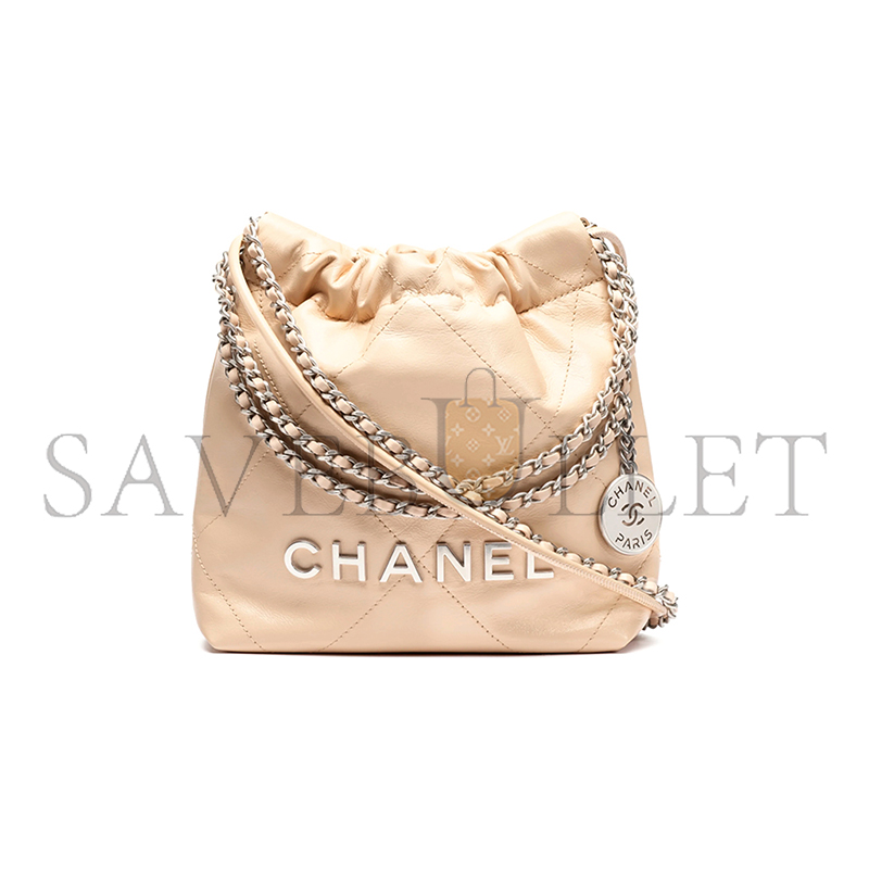 CHANEL 22 MINI HANDBAG AS3980 (20*19*6cm)